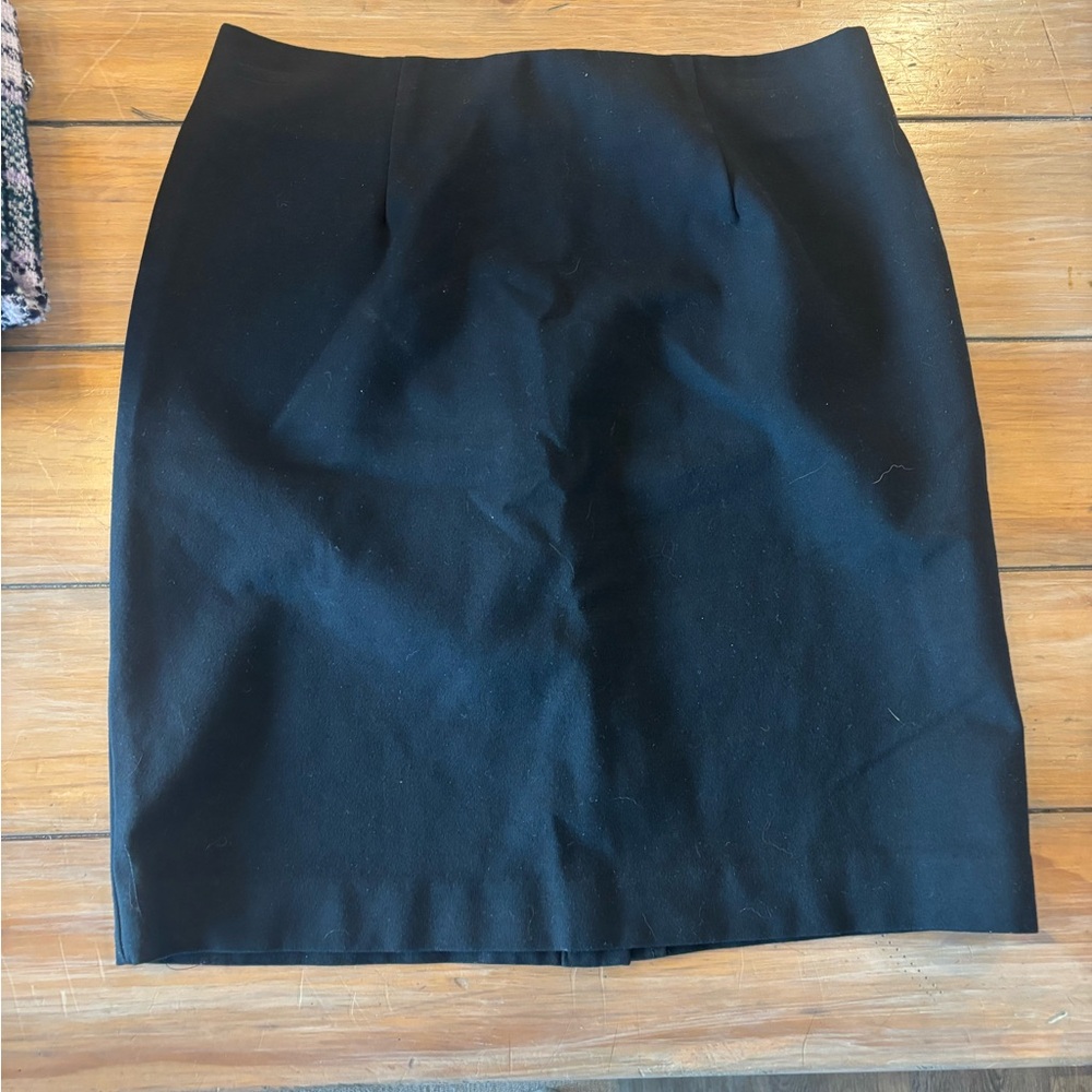 J. Jill Black Tailored Pencil Skirt